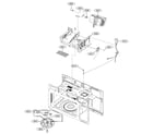 LG LMV1762SB/00 interior 2 parts diagram