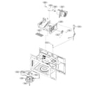 LG LMV1762ST/00 interior 2 parts diagram