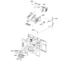 LG LMV1762SW/00 interior 2 parts diagram