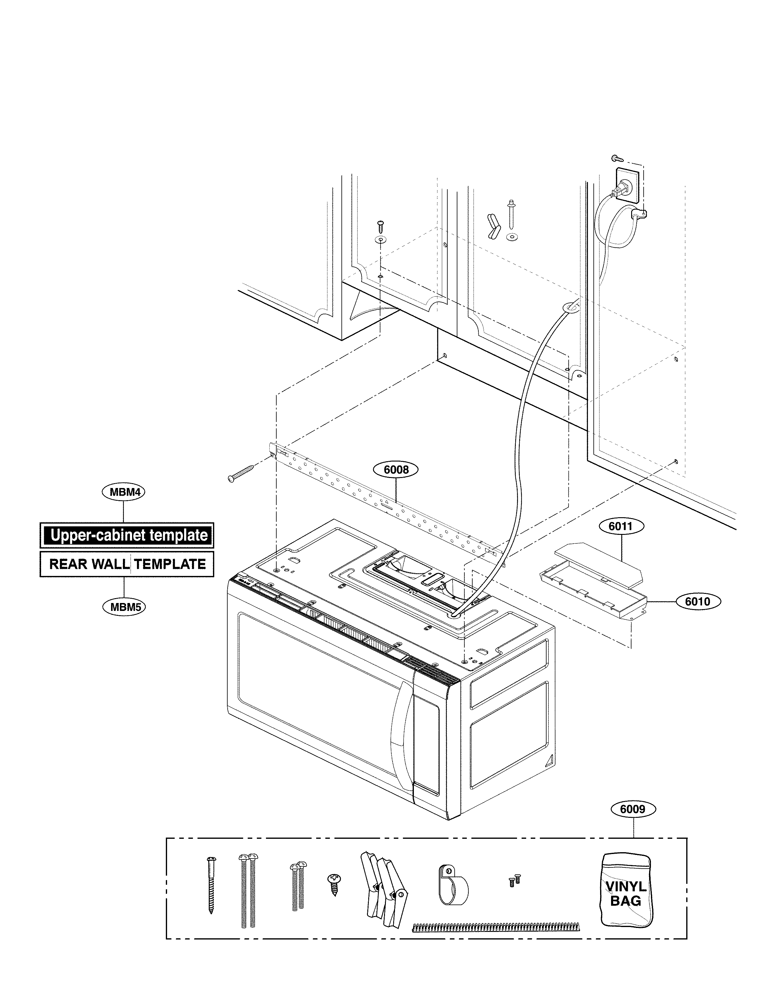 Installation parts