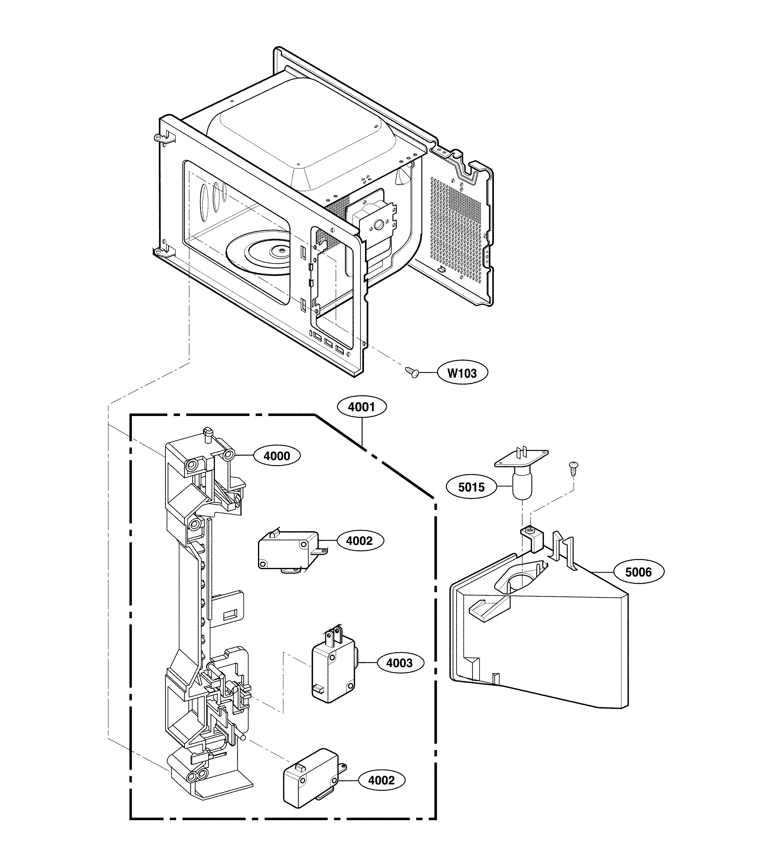 Latchboard parts
