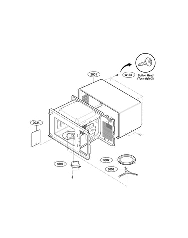 Oven cavity parts