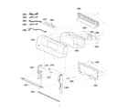 LG LDG3036BD/00 controller parts diagram
