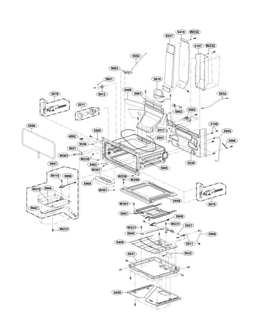 Upper cavity parts