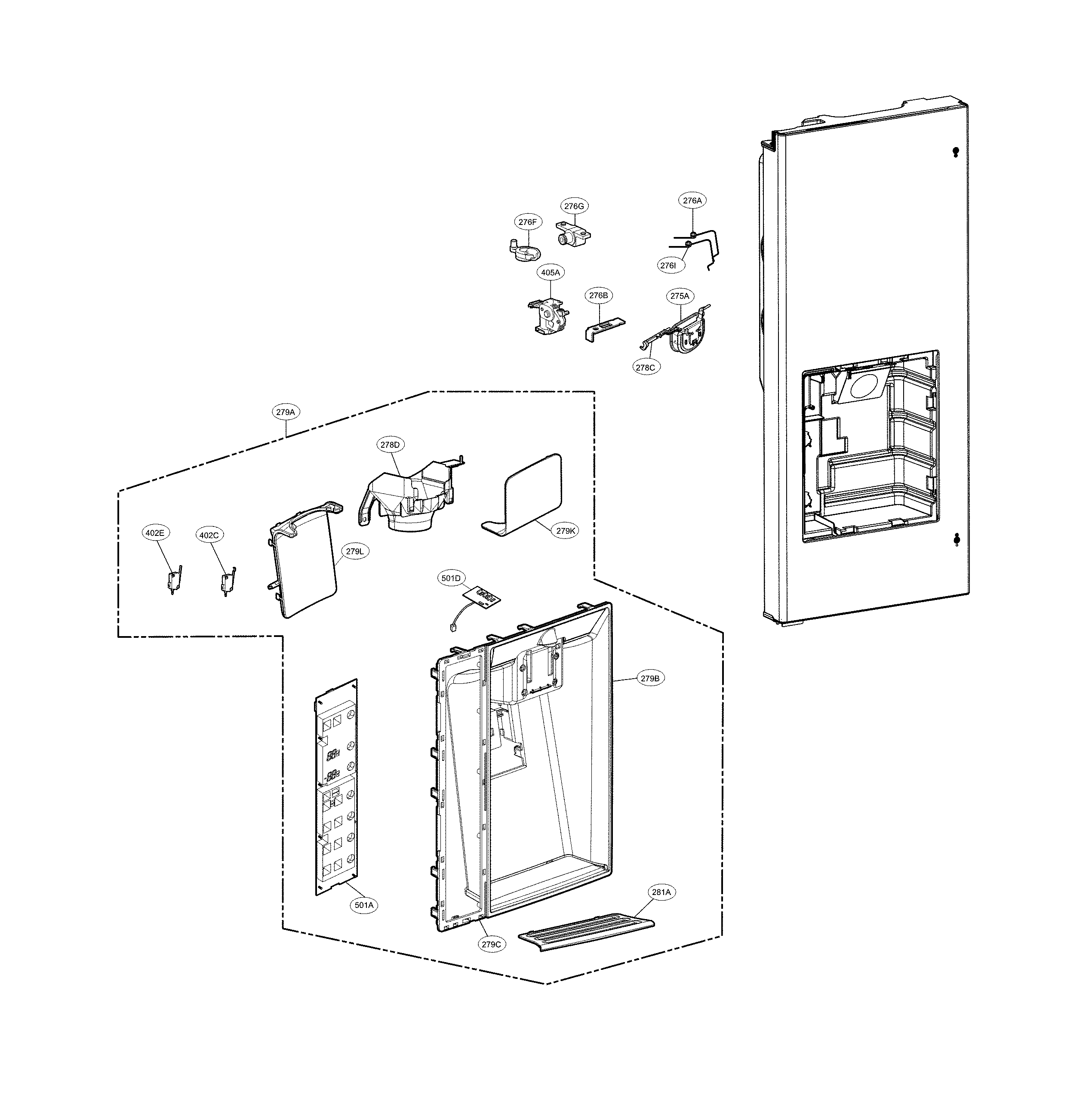 Dispenser parts