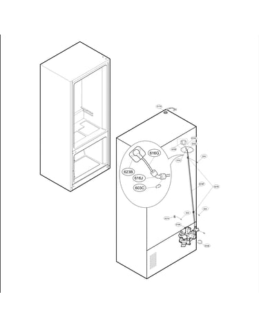 Valve and water parts
