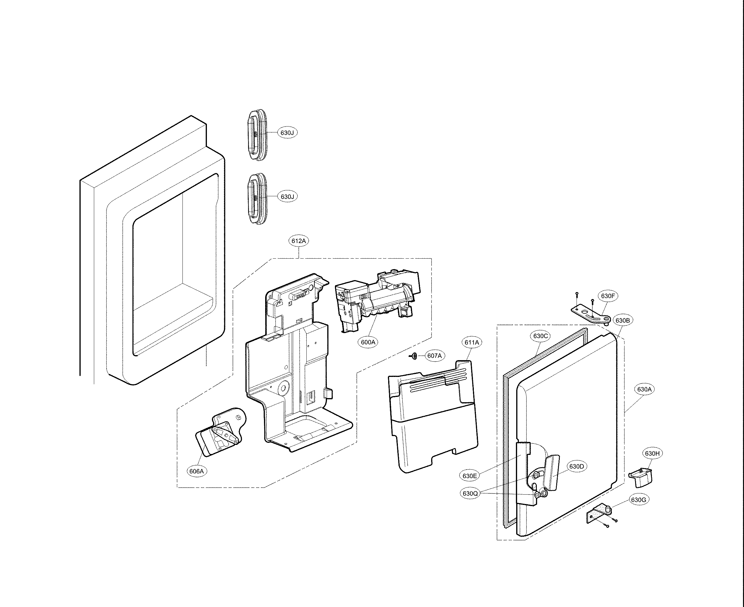 Ice maker parts