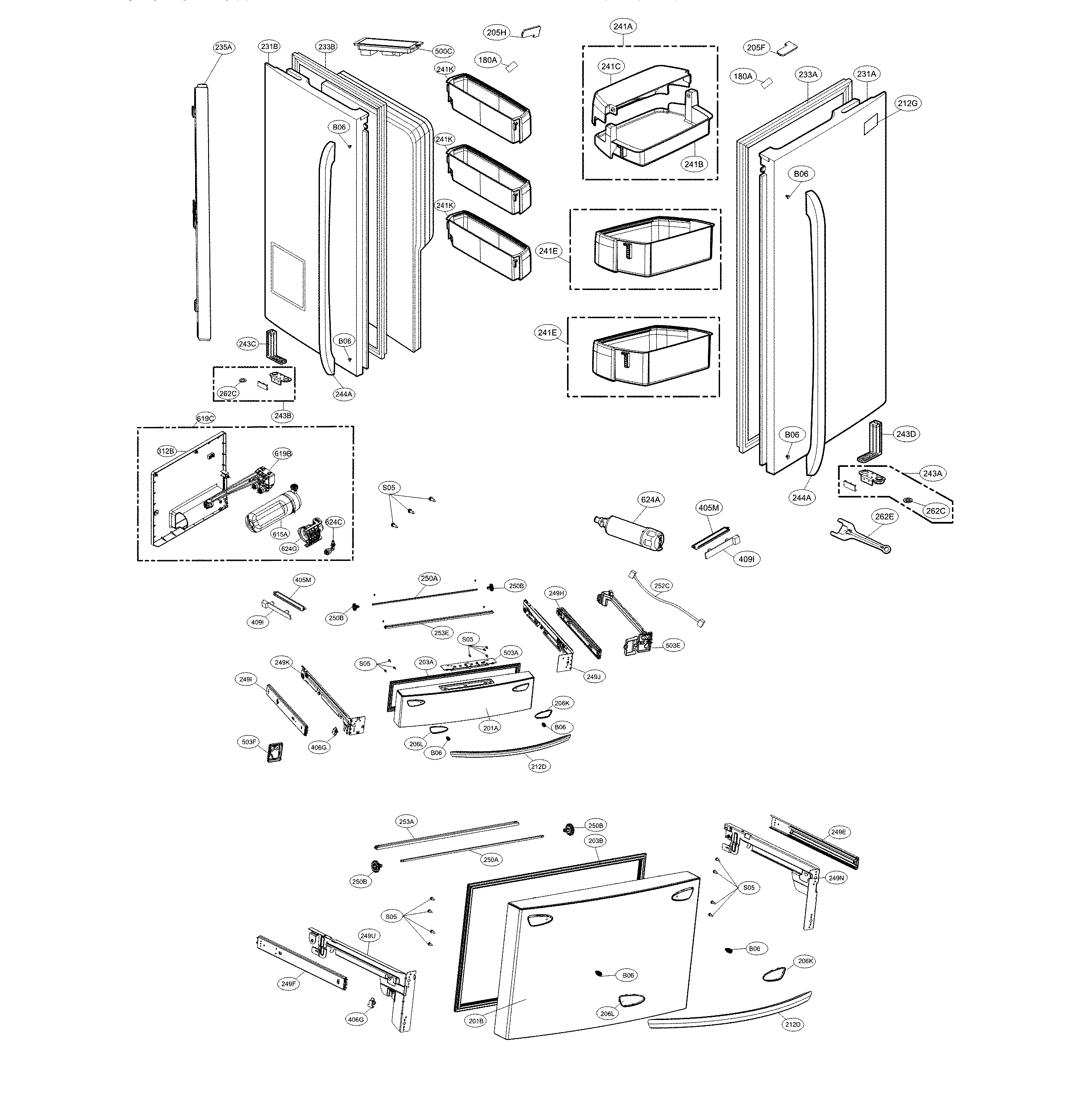 Door parts