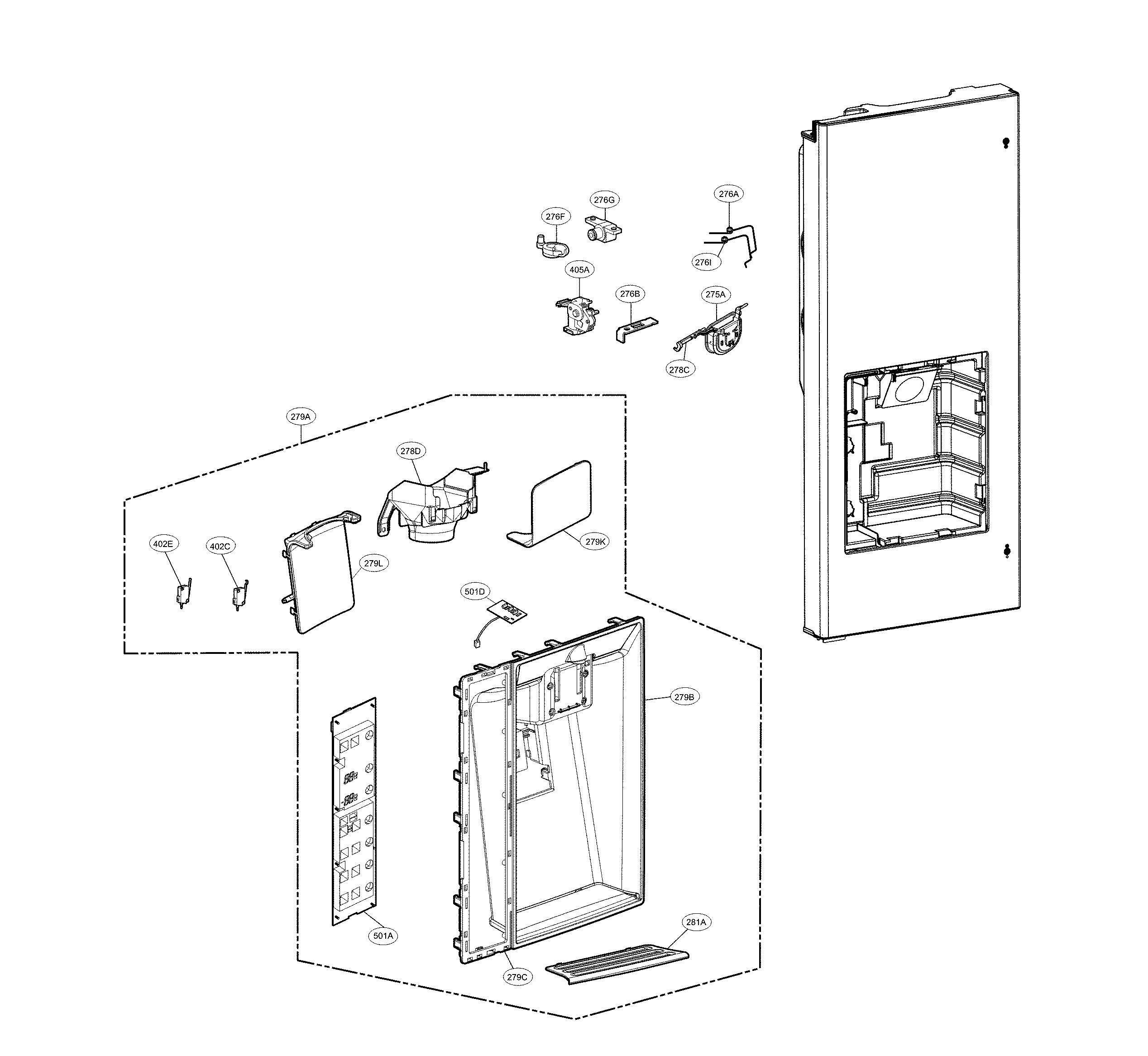 Dispenser parts