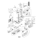 LG LMXS30746S/01 case parts diagram