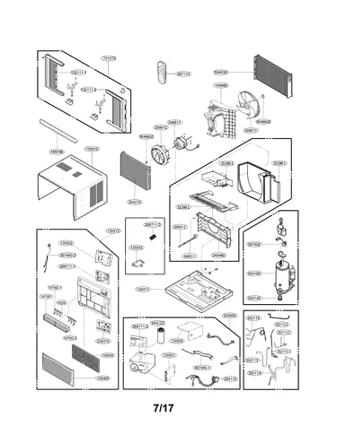 Exploded view parts