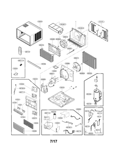 Exploded view parts