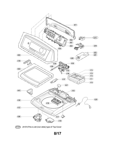 Top cover parts