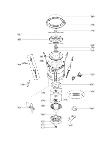 Tub parts