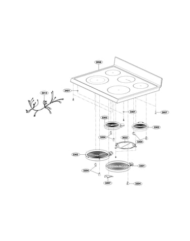 Cooktop parts