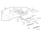 LG LRE3061ST/00 drawer parts diagram
