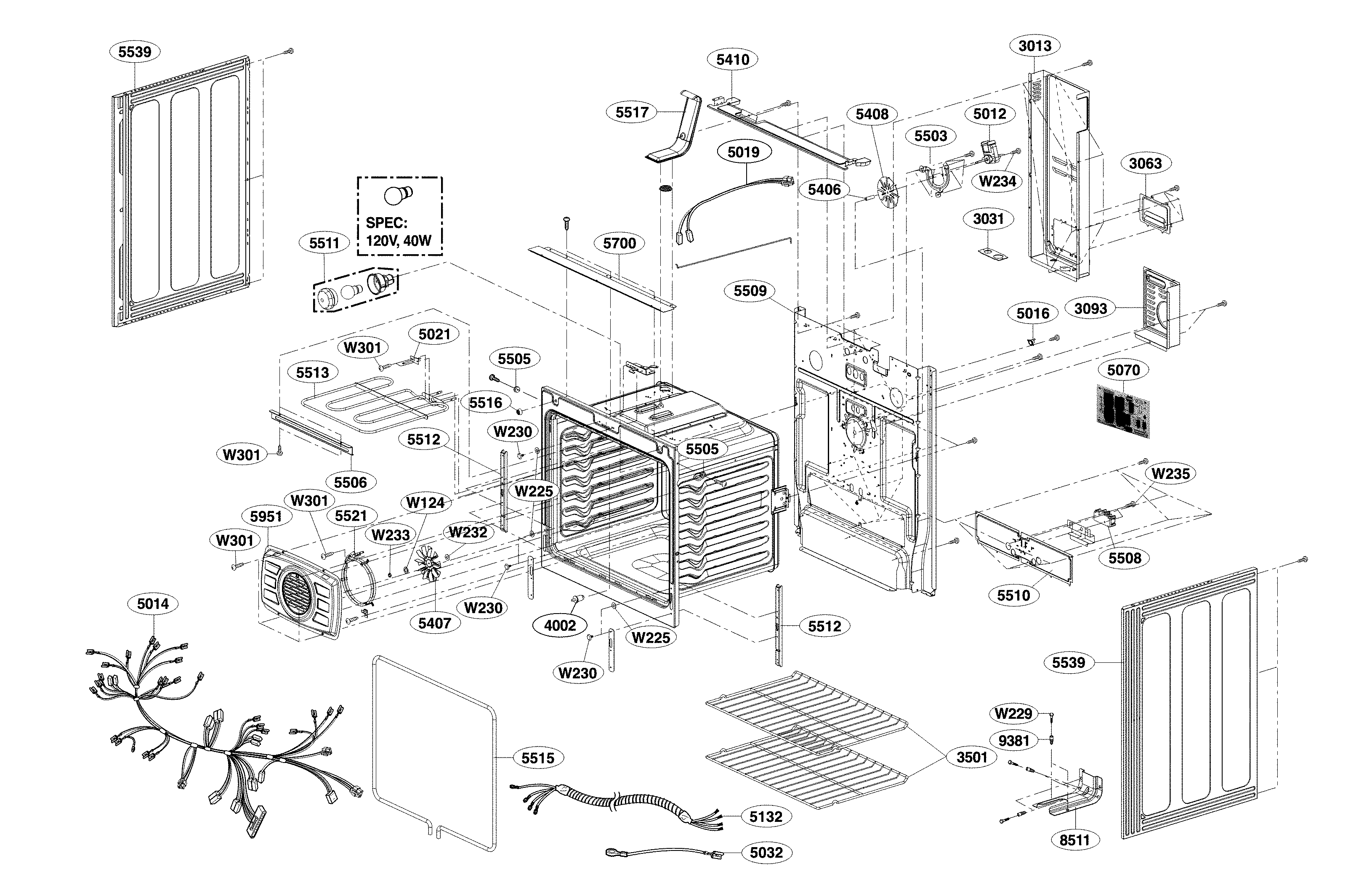 CAVITY PARTS