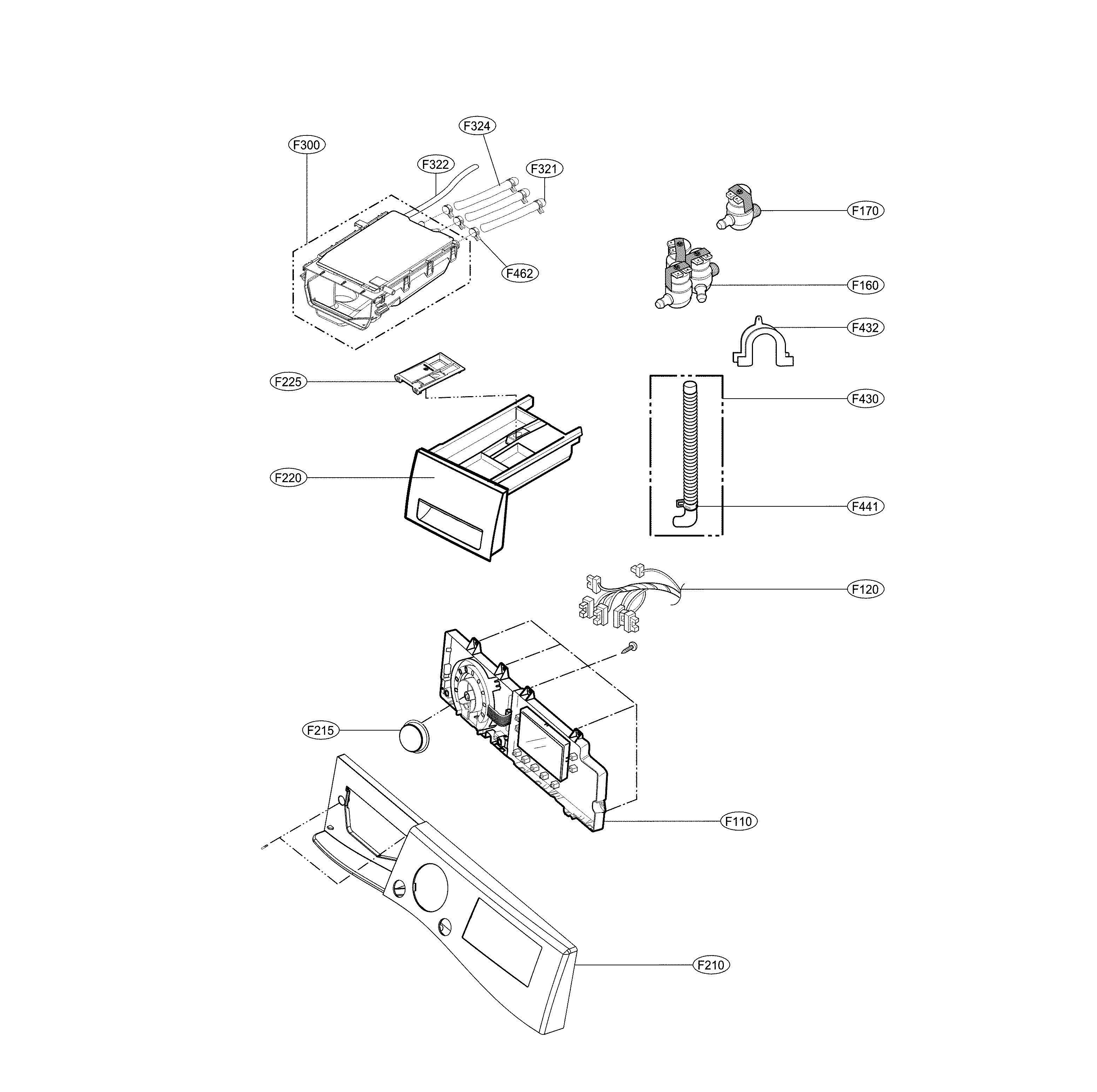 DISPENSER PARTS