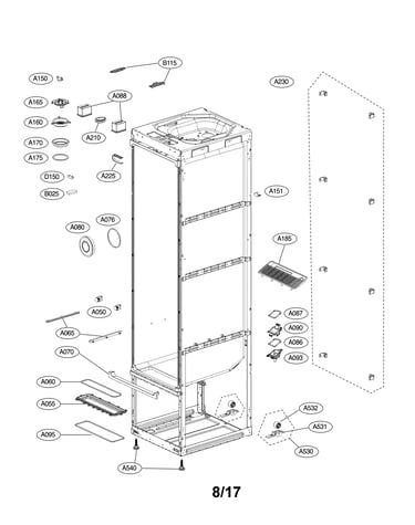 Exploded view parts