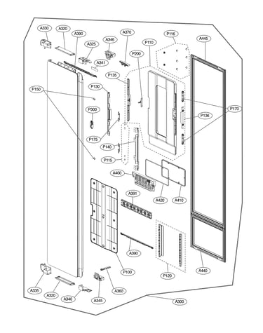 Exploded view parts