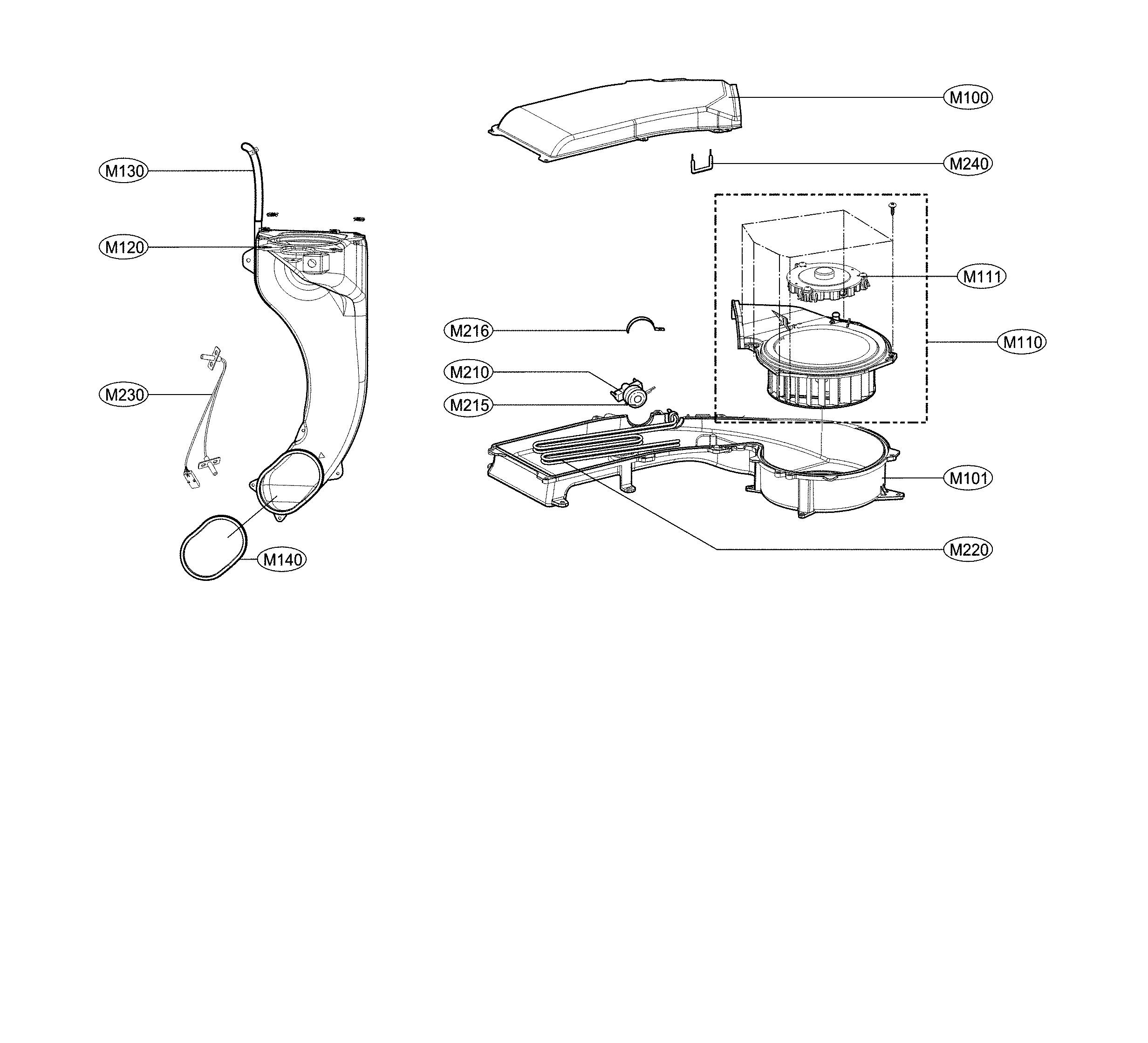 Dryer parts