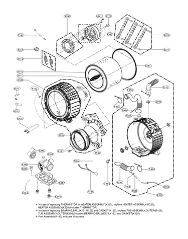 Tub parts
