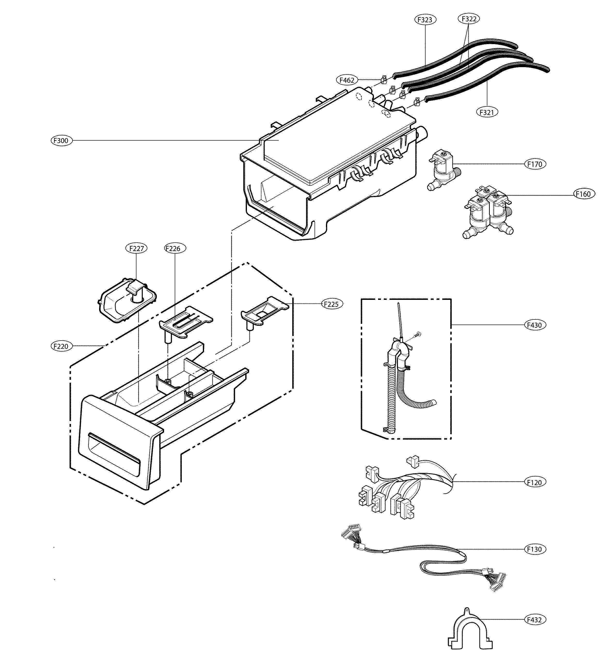 DISPENSER PARTS