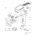 LG WM8100HWA/00 dispenser parts diagram