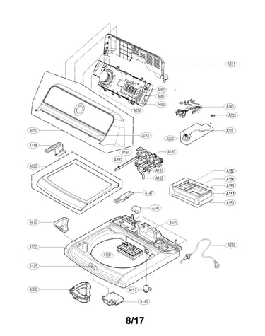 Top cover parts