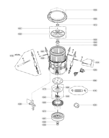 Tub parts