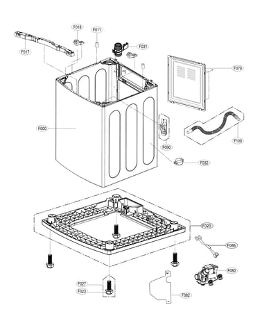 Outer case parts