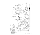 LG DLG7201WE drum parts diagram