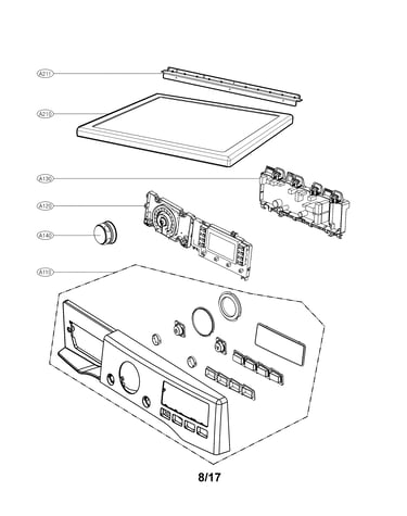Control panel parts