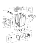 Cabinet and door parts