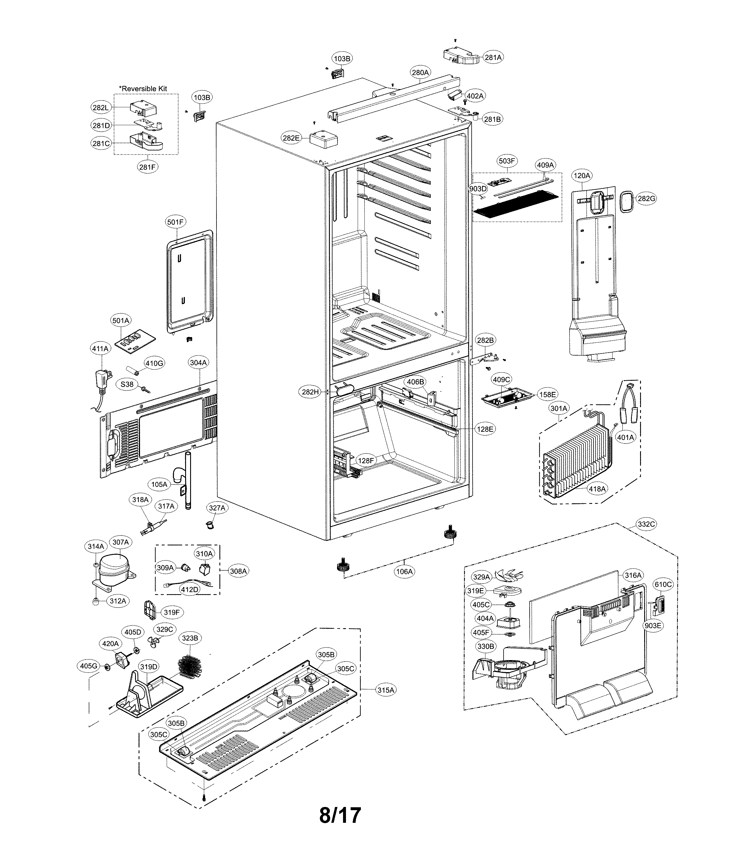 Case parts