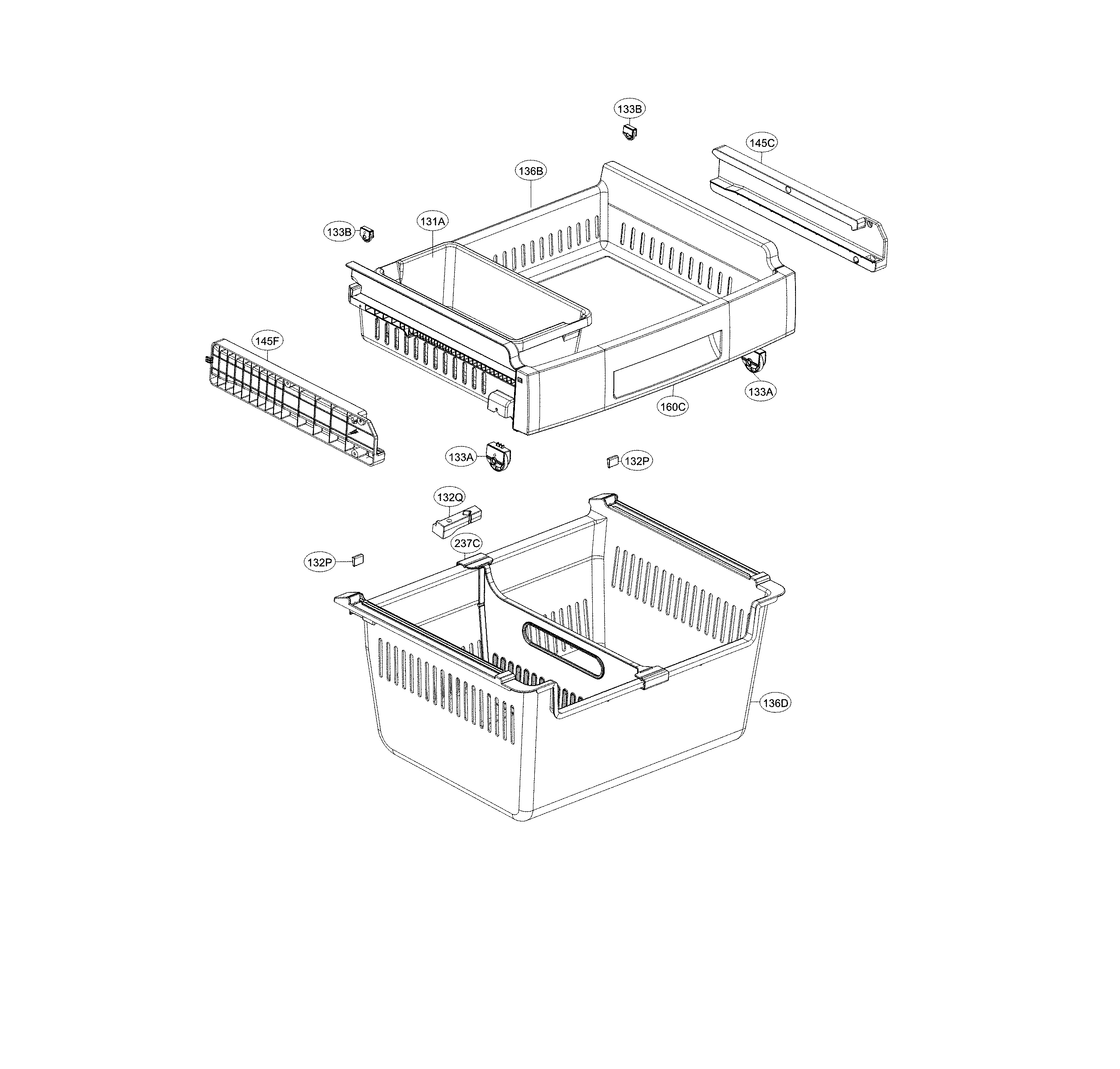 Freezer parts
