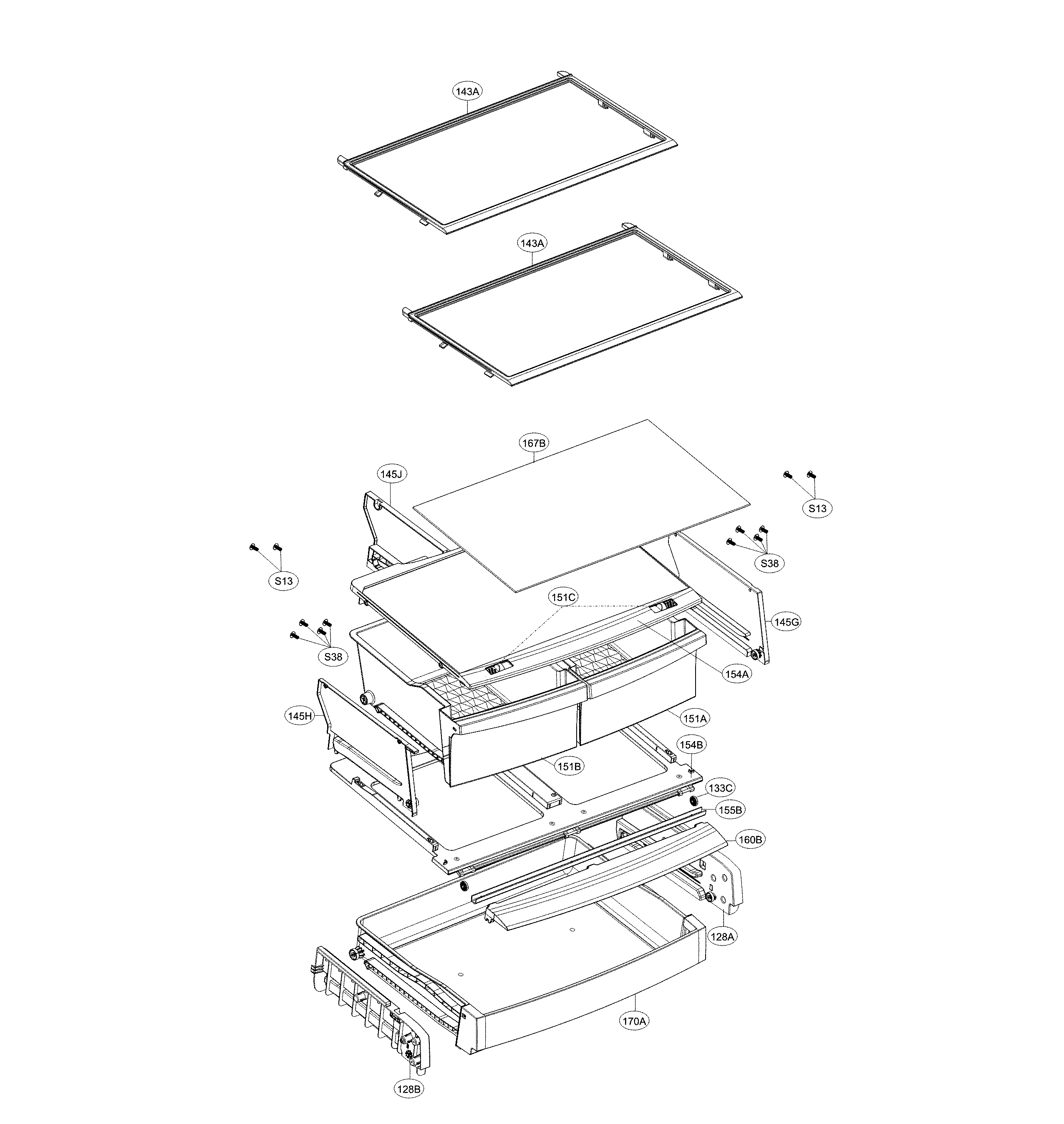 Refrigerator parts