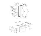 LG LDCS22220S/00 door parts diagram