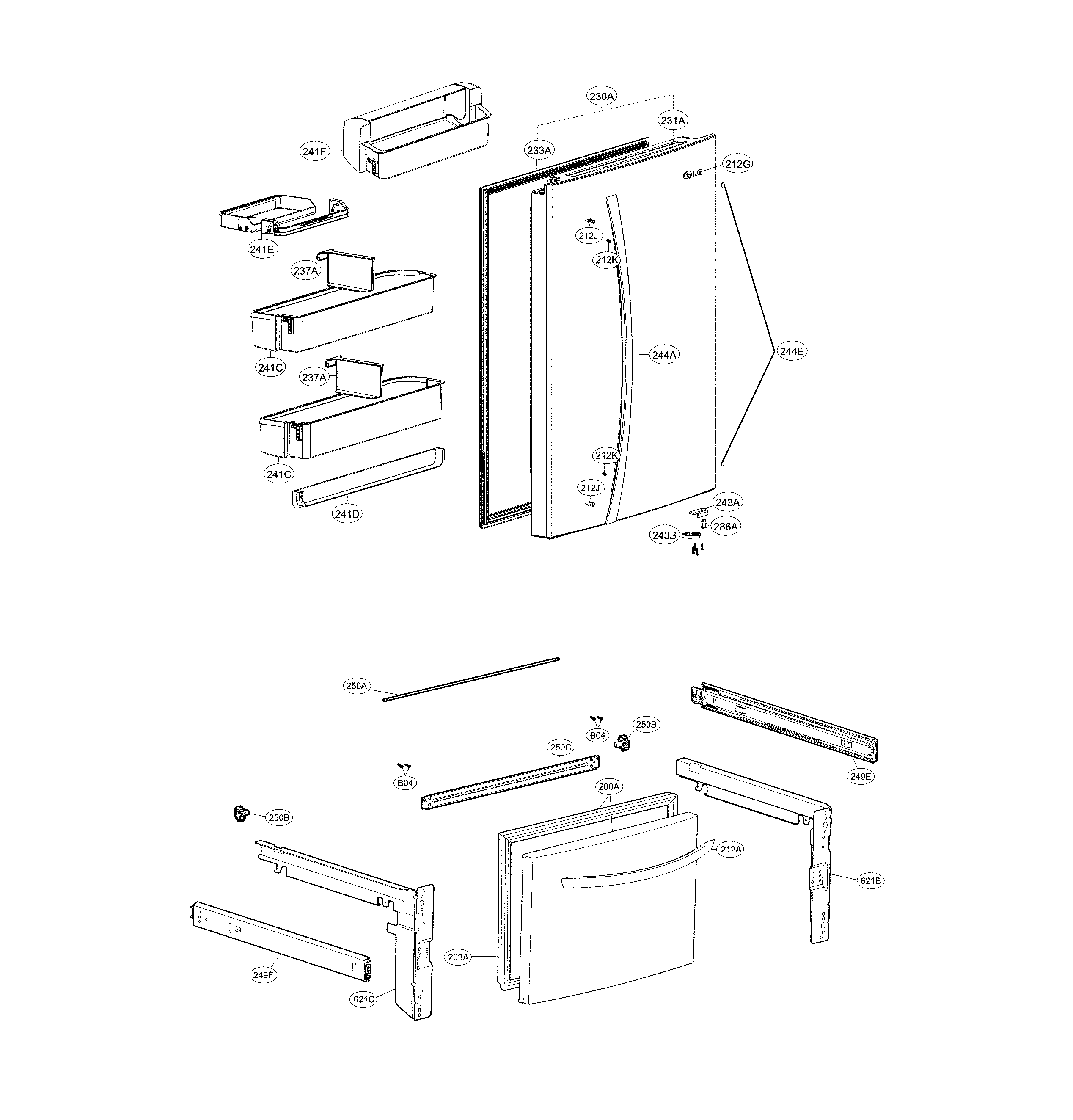 Door parts