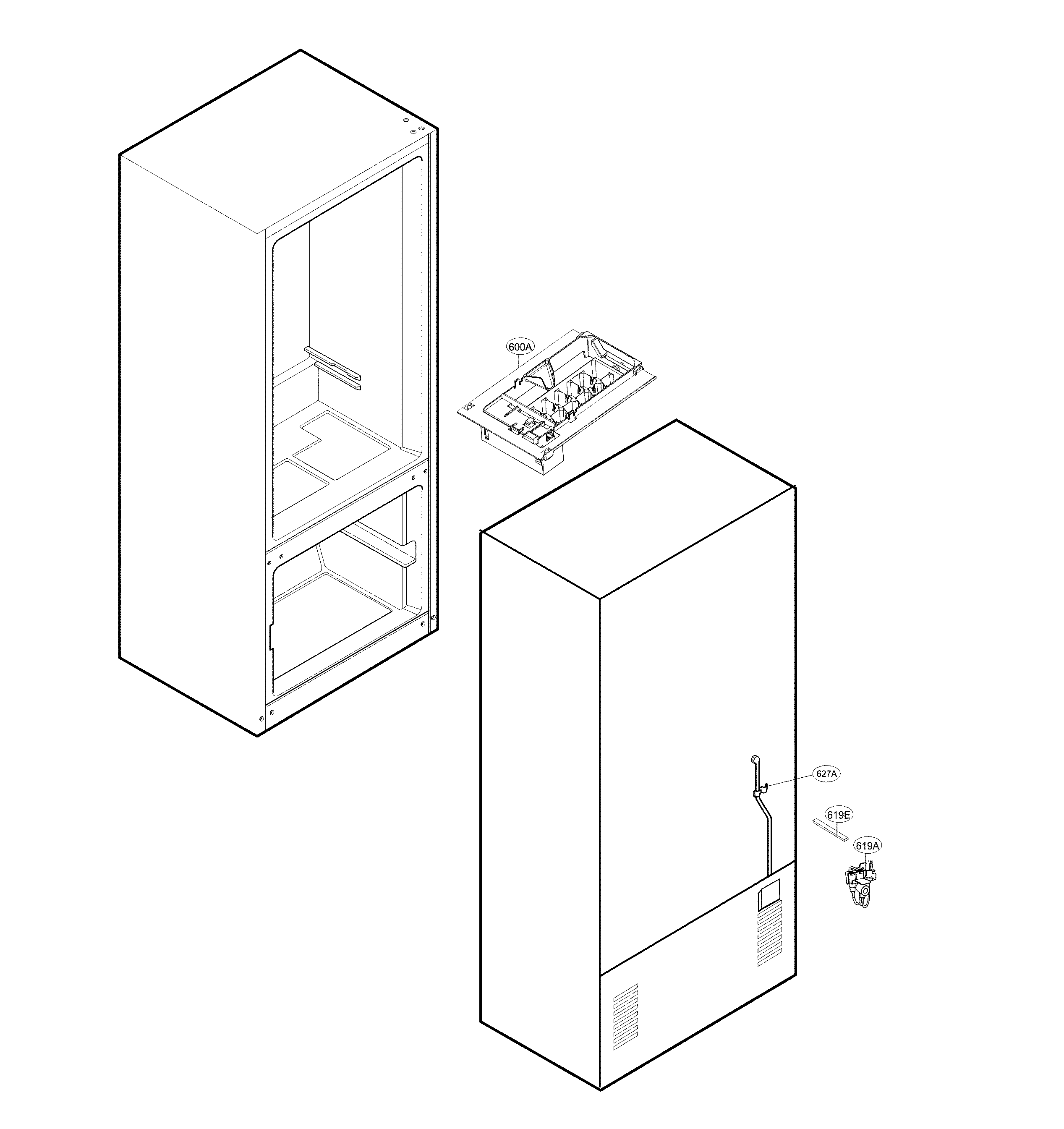 Ice maker parts