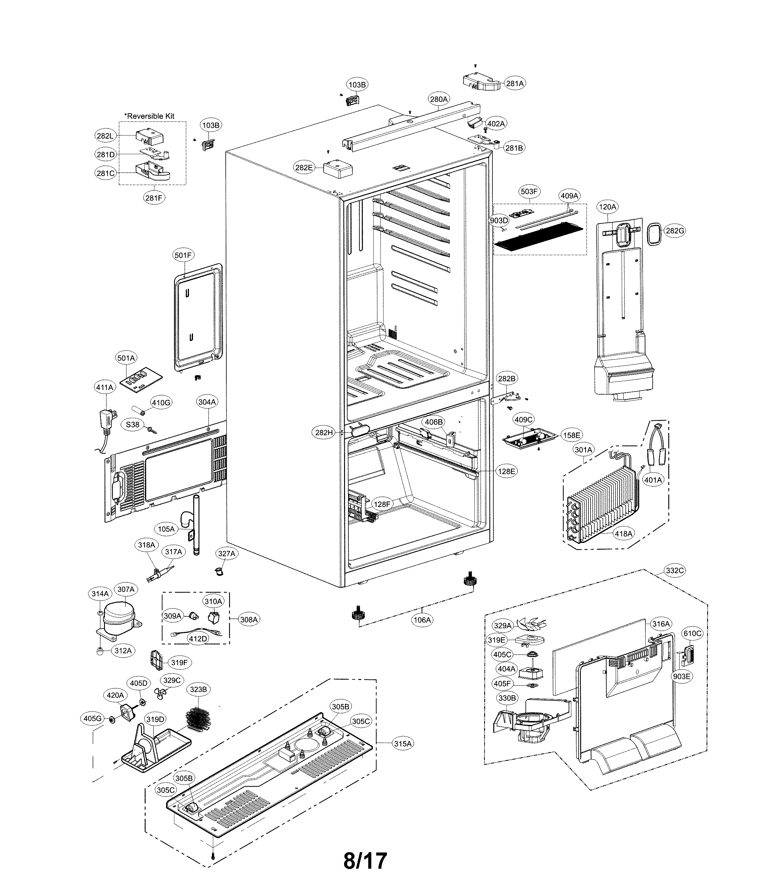 Case parts