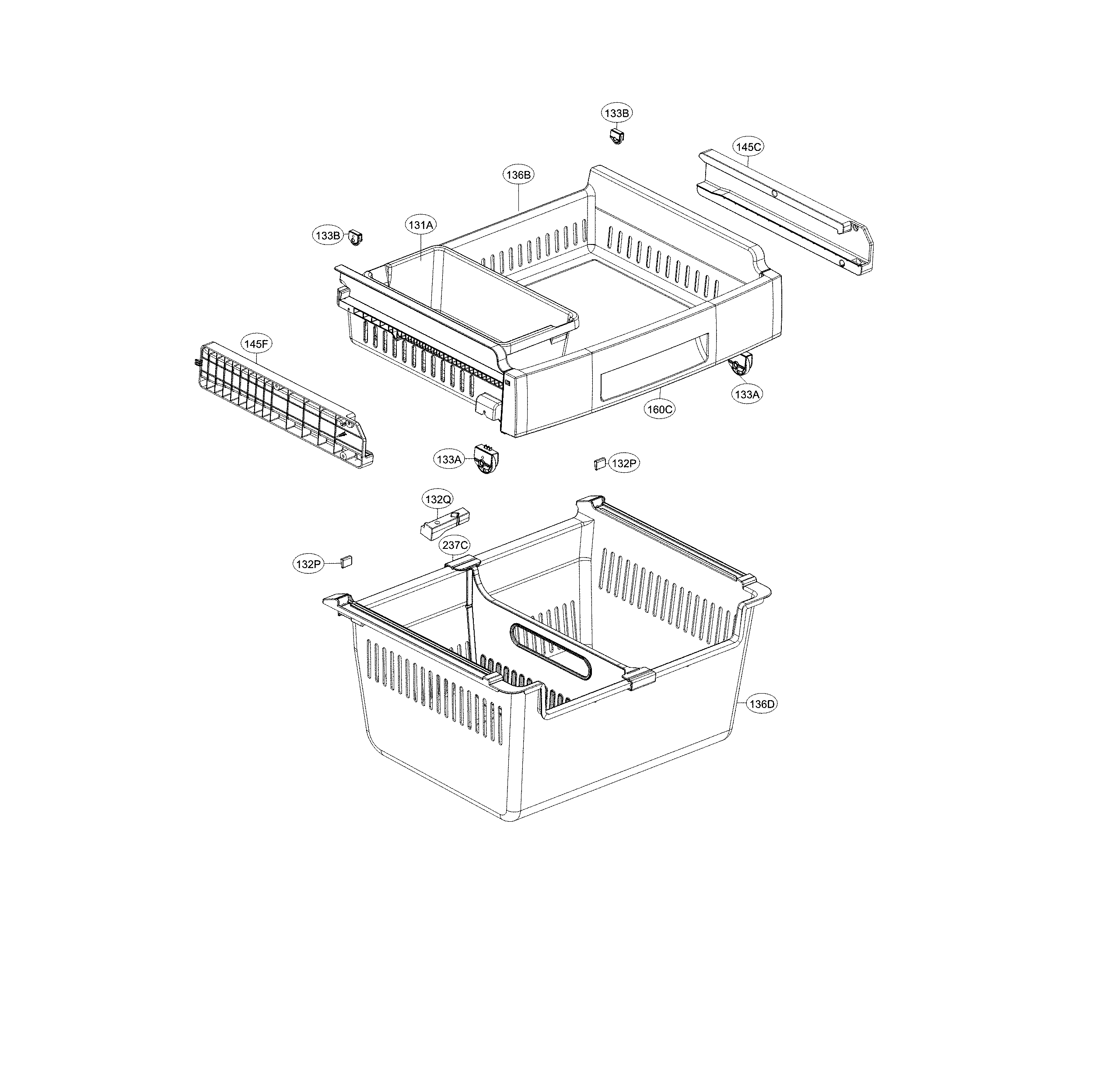 Freezer parts