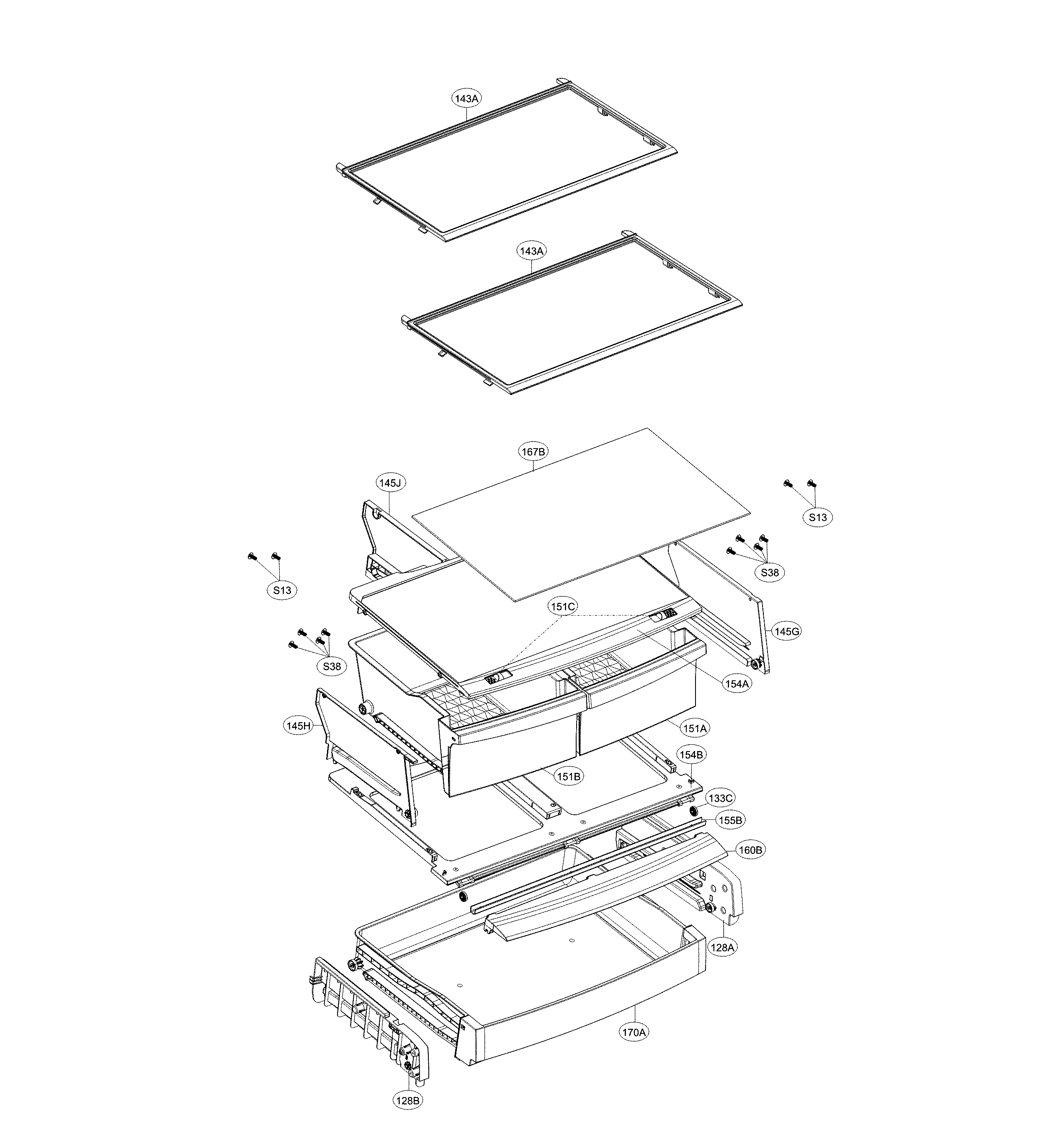 Refrigerator parts
