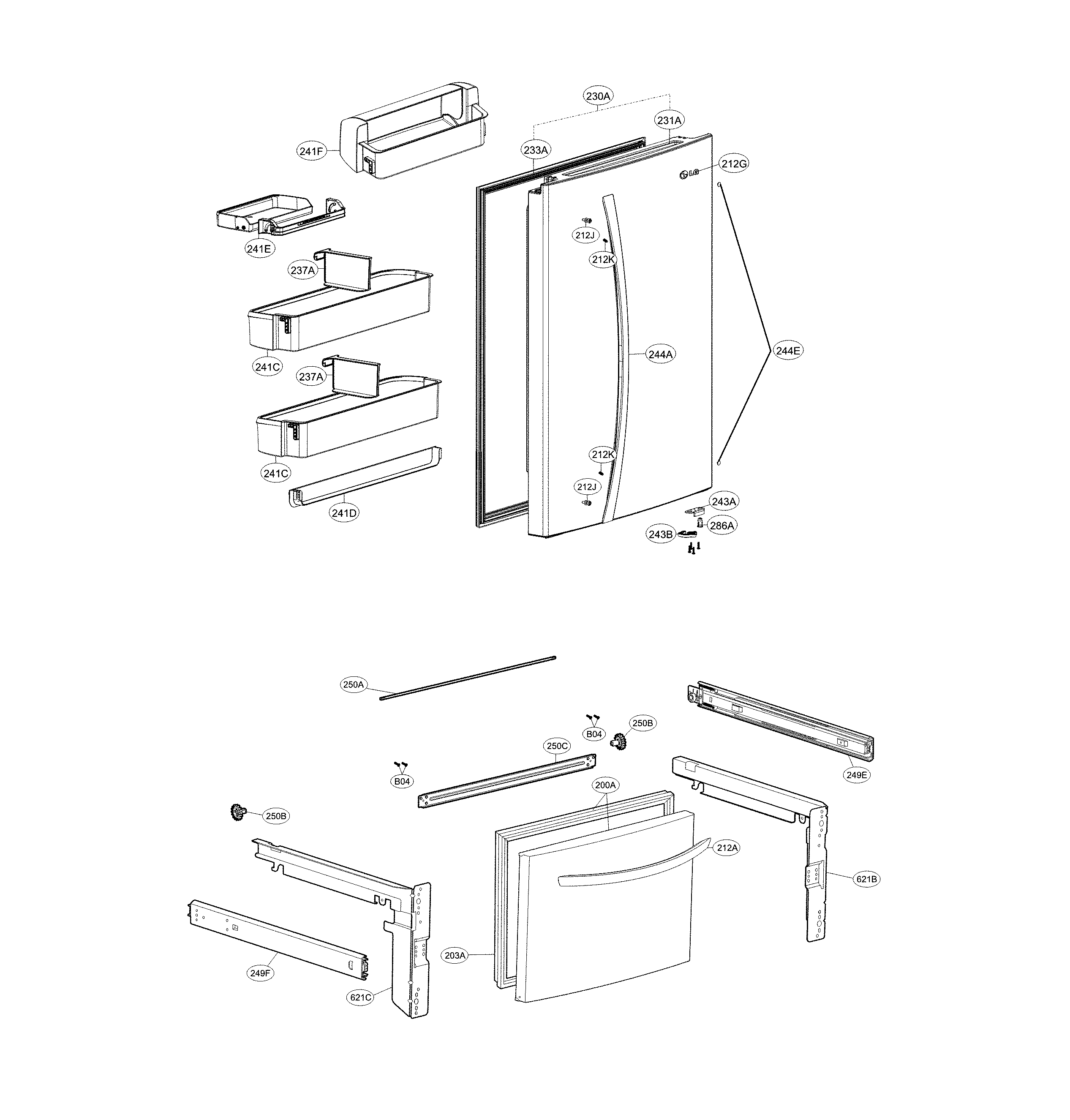 Door parts