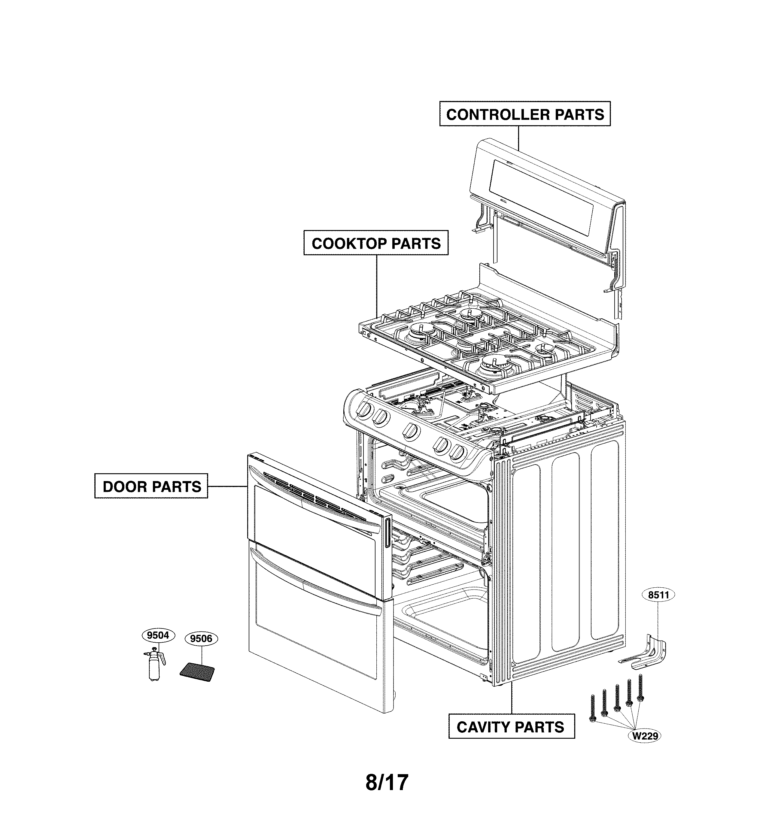 Accessory parts