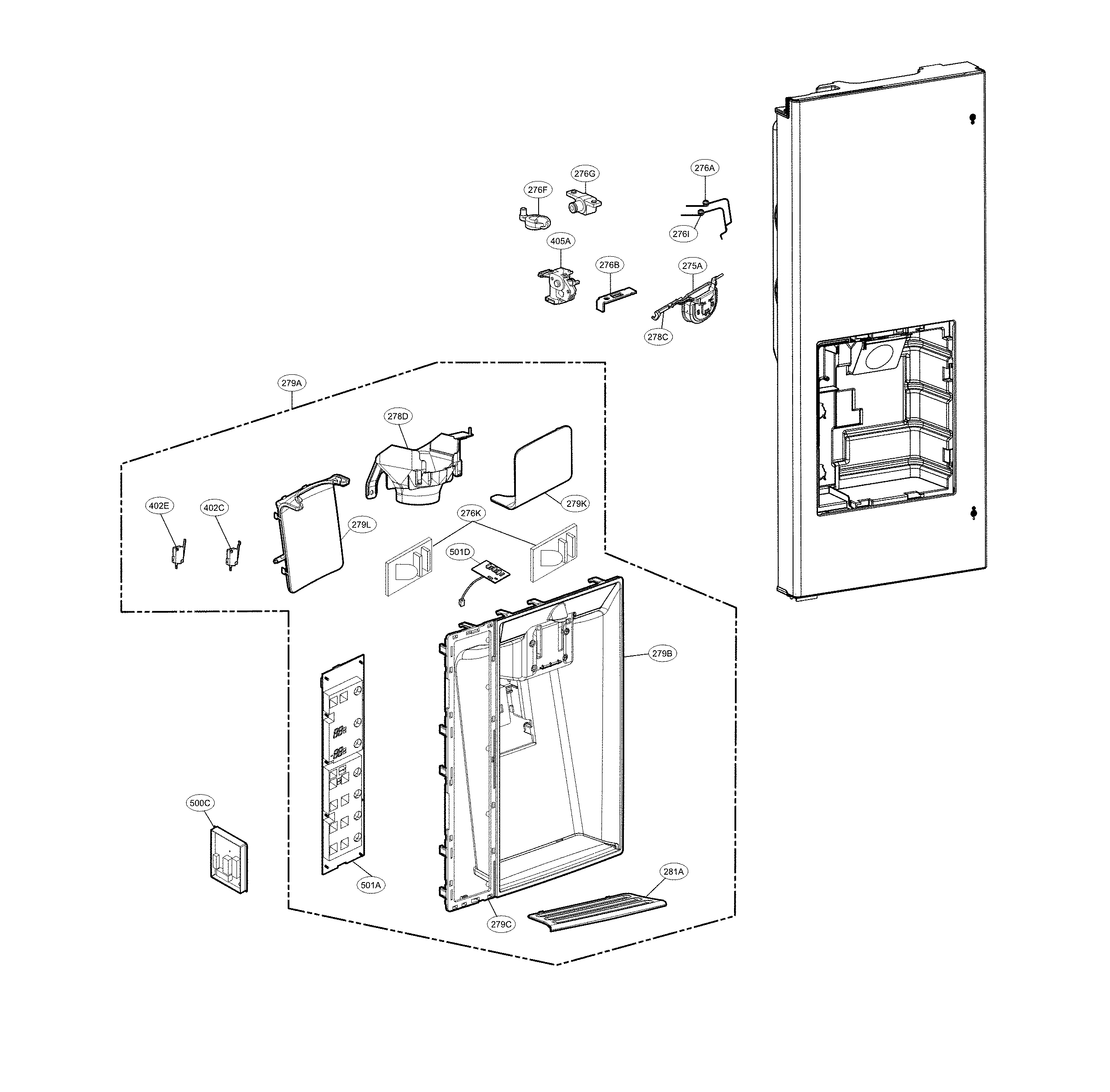 Dispenser parts