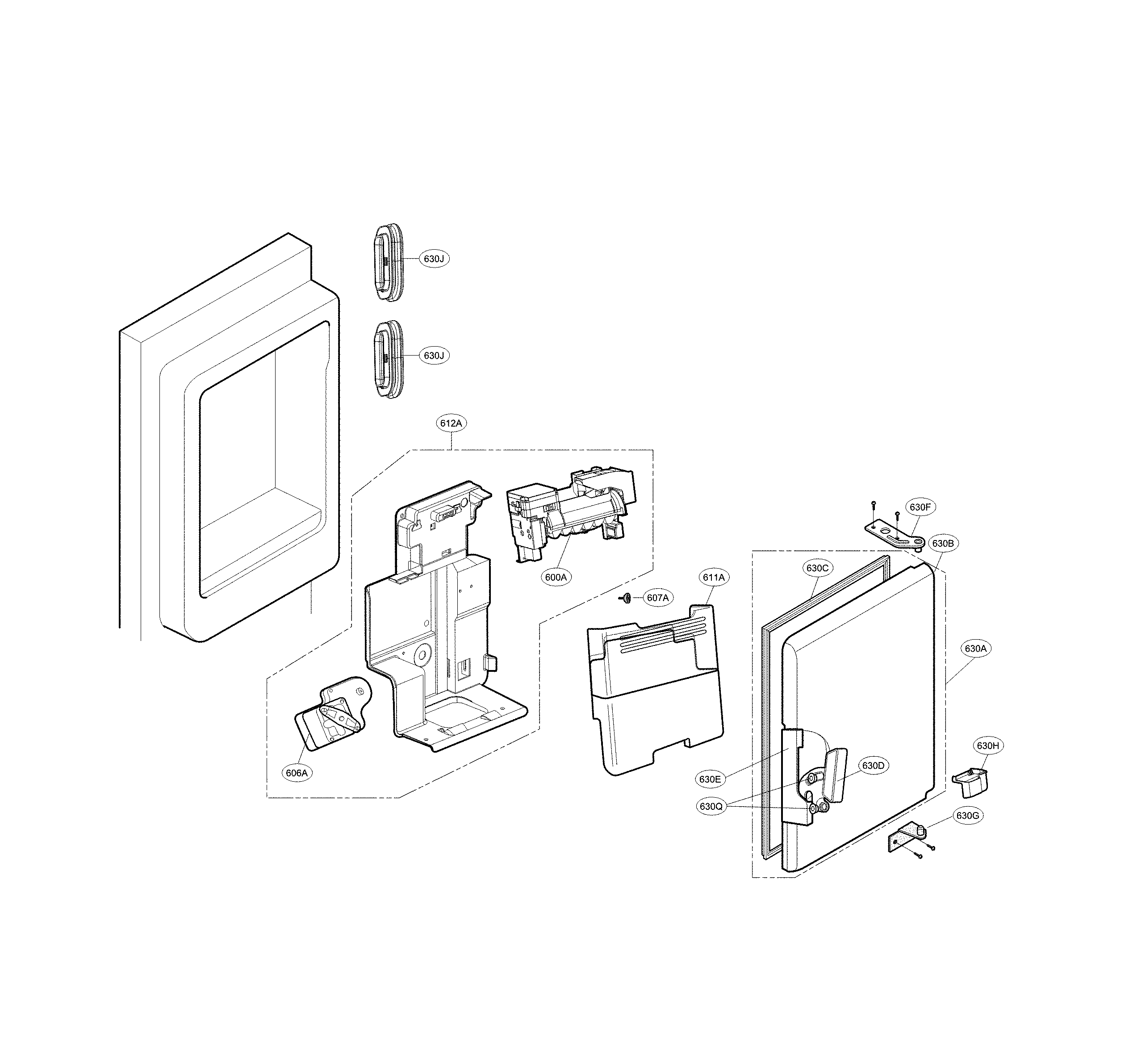 Ice maker parts