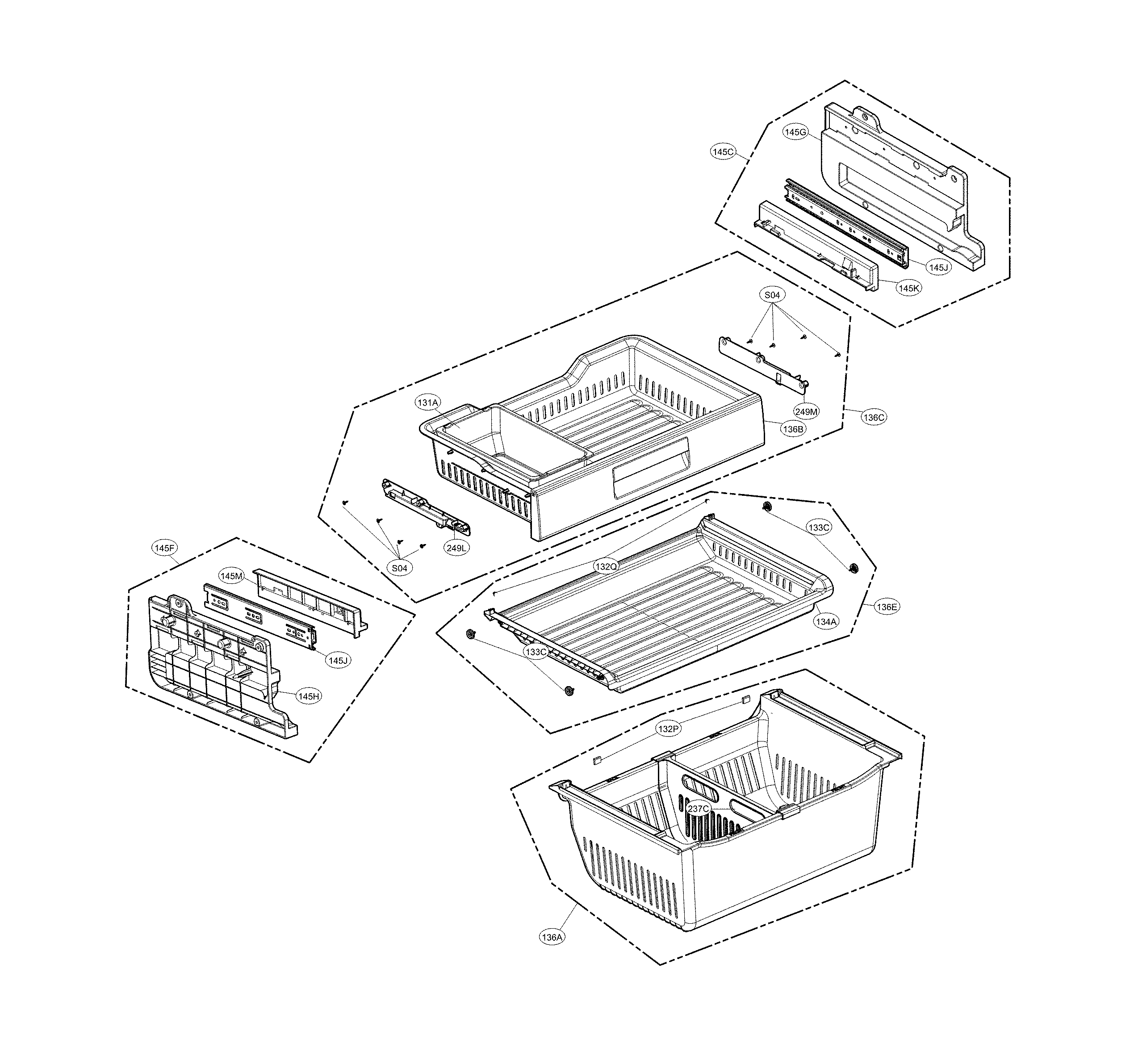 FREEZER PARTS