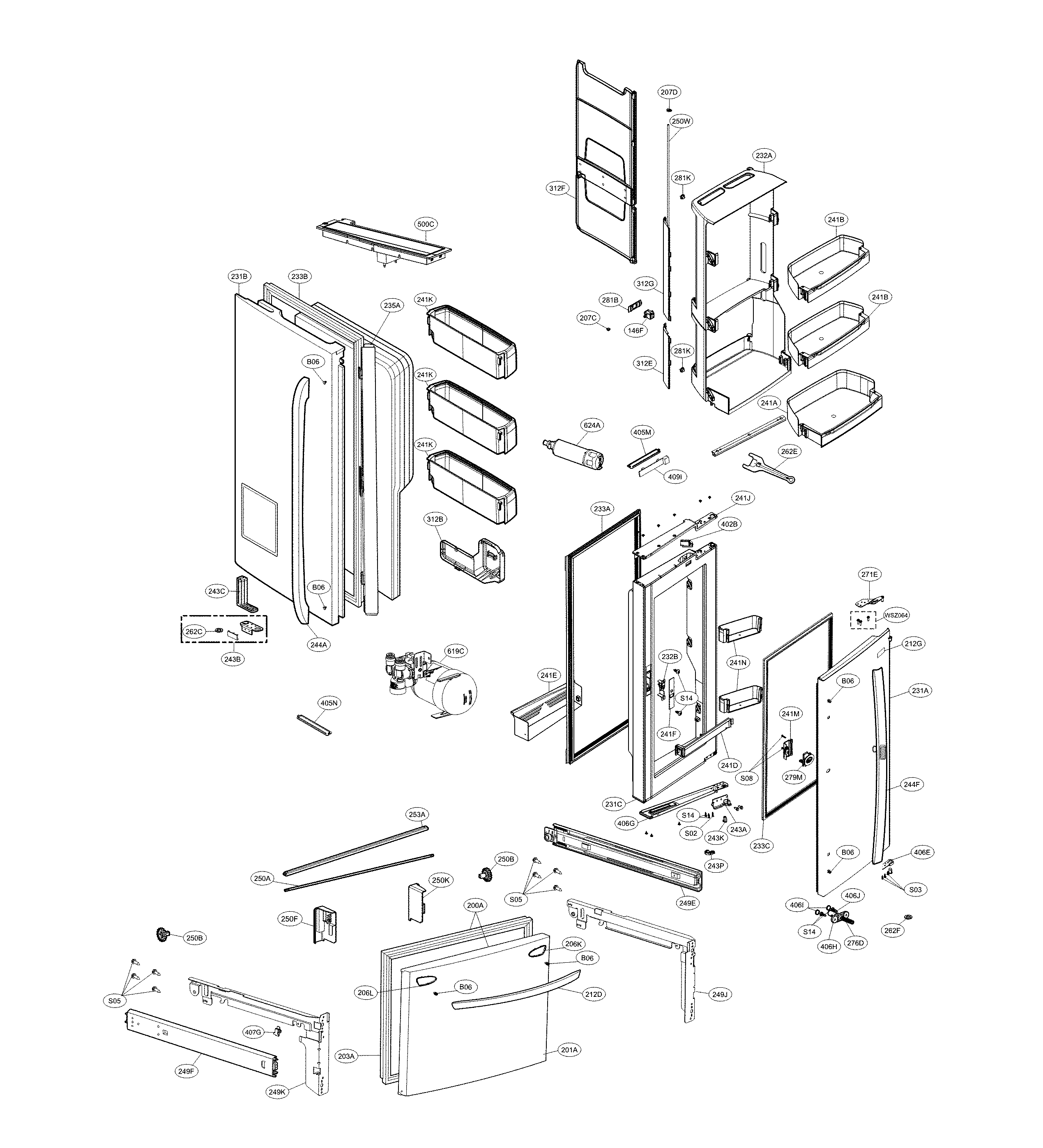 Door parts