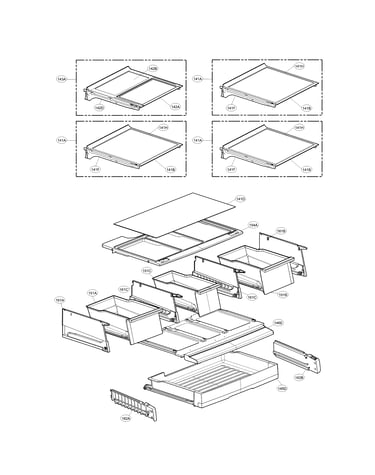 Refrigerator parts